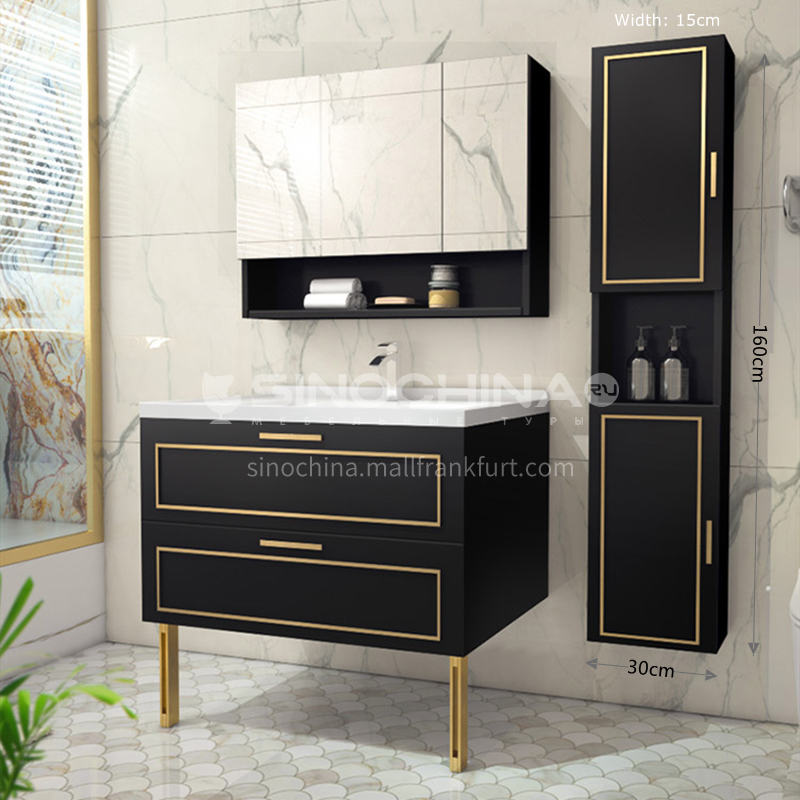 Entry Luxury Modern Style Floor, Luxury Bathroom Vanity Cabinets